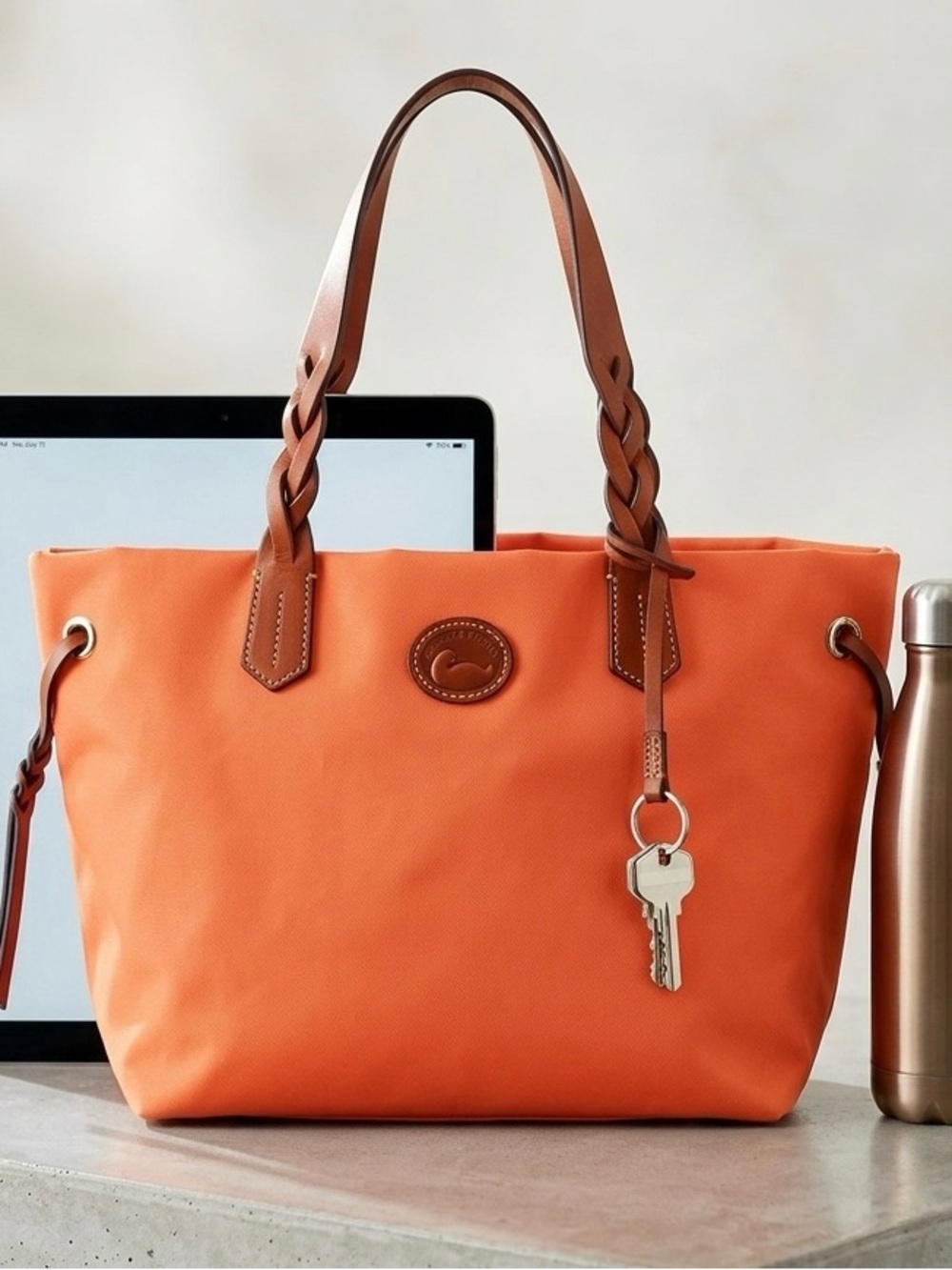 Dooney & Bourke Windham Large Leila Tote Apricot
